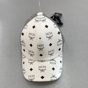MCM Monochrome Logo Baseball Cap